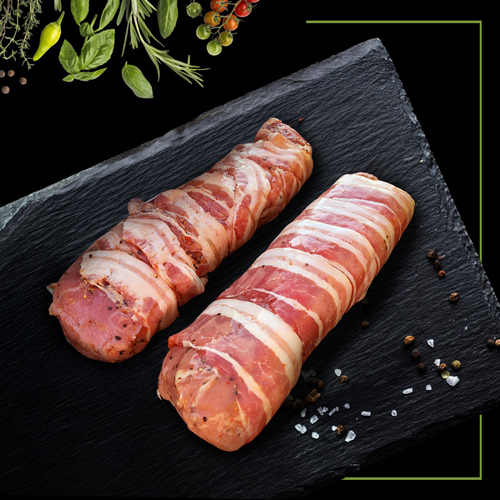 Bacon-Wrapped Pork Fillet (Armadillo)